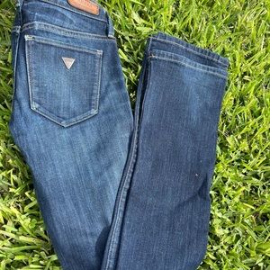 guess low rise boot cut jeans